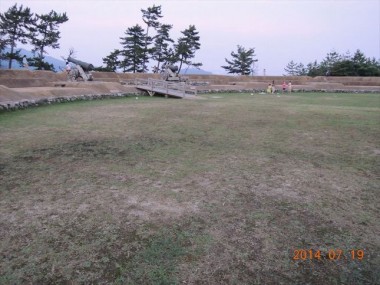 赤礁崎オートキャンプ場大砲の広場