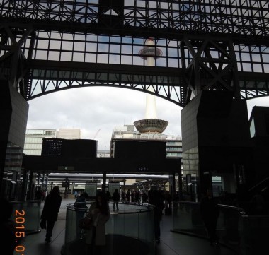 JR京都駅中央口出たところ