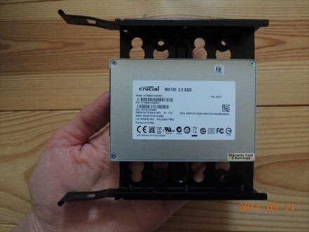 ssdの取り付け2