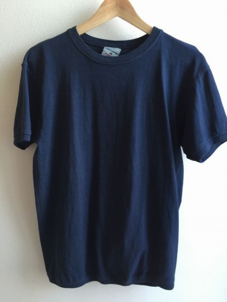 染めたTシャツ