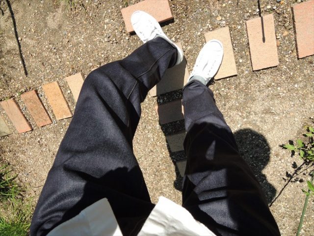 生地の色（日なた）